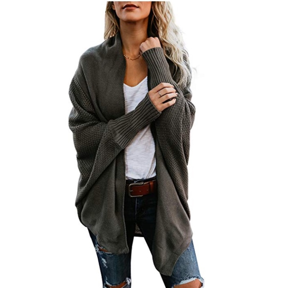Oversized Knit Cardigan 🍂